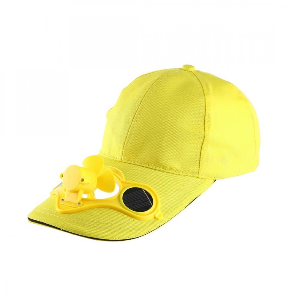 MOGOI Solar Fan Hat Solar Sun Power Cool Fan Cap Solar Cooling Hat Summer Sport Outdoor Hat